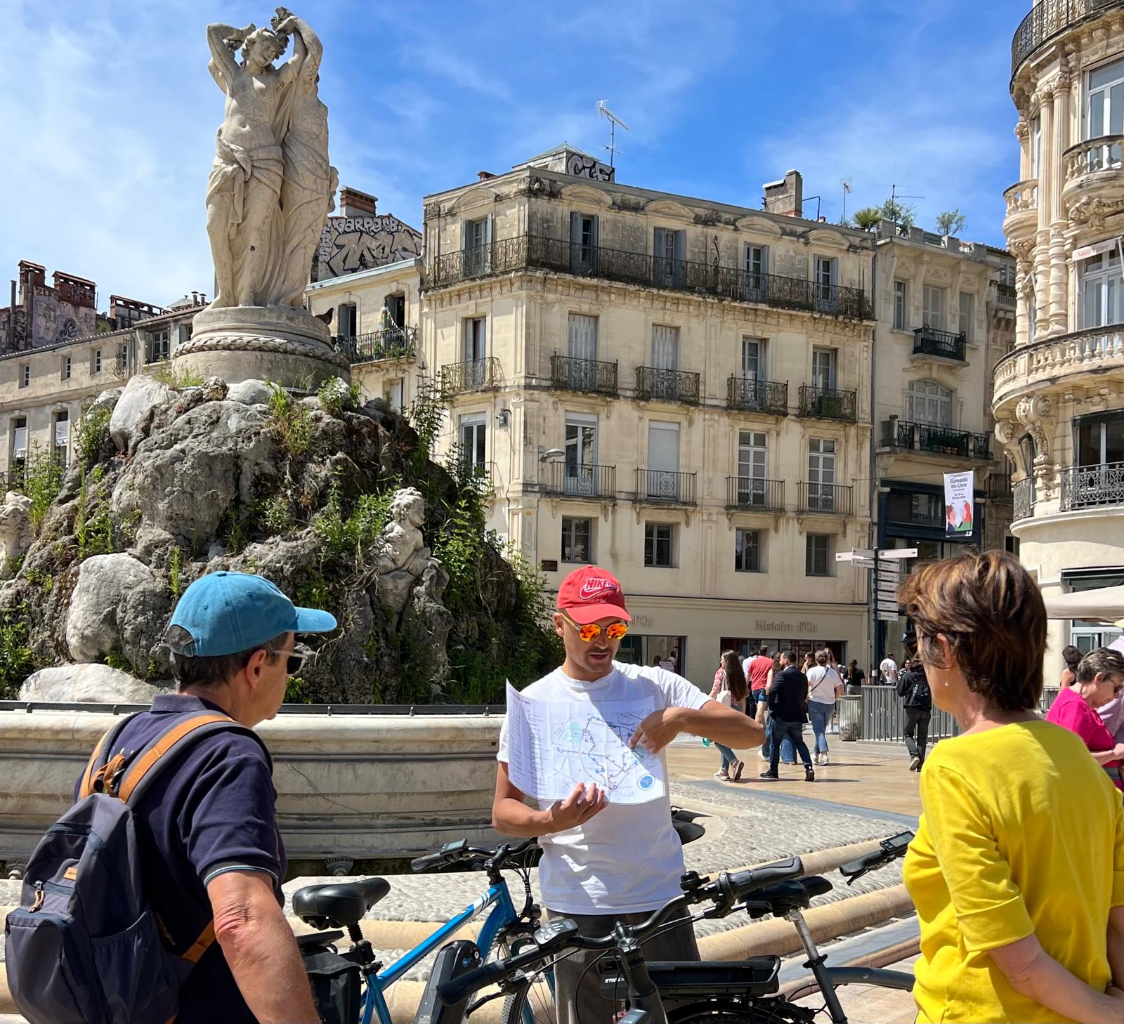 Heart of Montpellier: Guided Electric Bike Tour (3h–3h30)